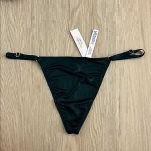 NWT Victoria's Secret Adjustable Sides V String Thong Panty XL